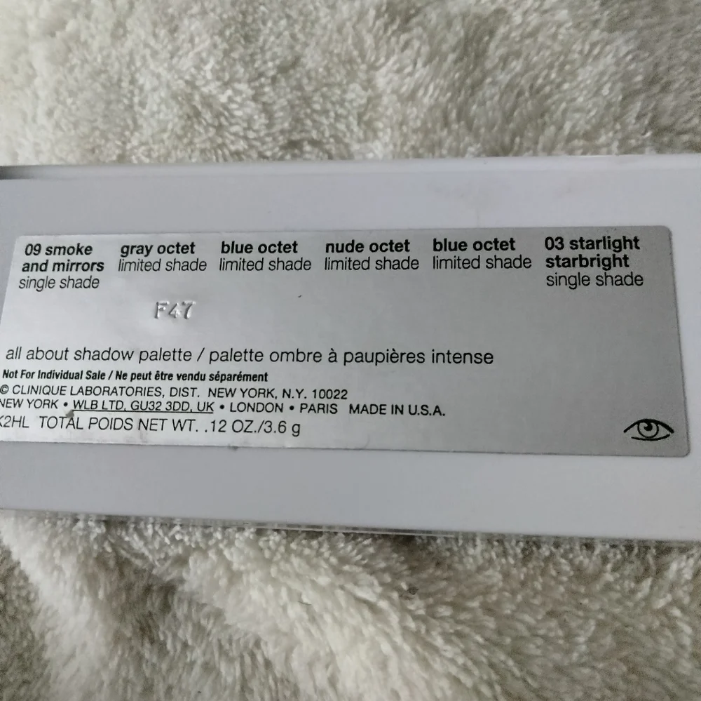 Clinique + Jonathan Adler All About Shadow 6 Shade Palette